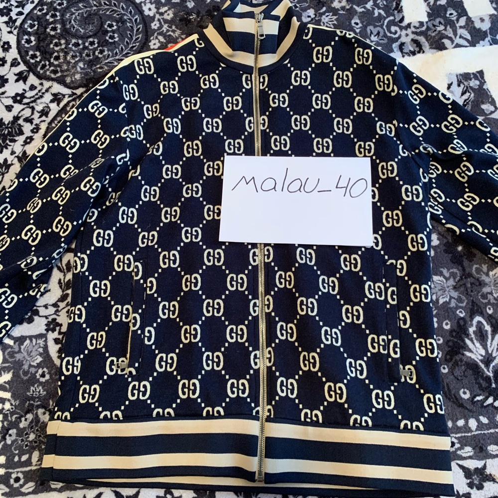 Authentic GG jacquard cotton jacket